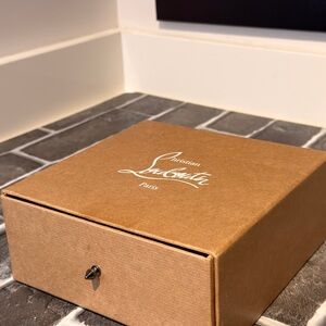 Christian Louboutin Empty Belt Box for The Happy Rui Cl Logo ( 1225090 W489 W53)